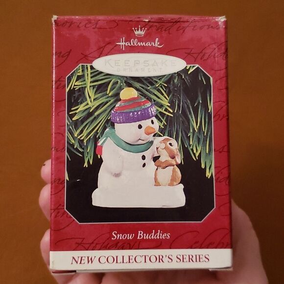 Vintage Hallmark Keepsake Ornament - 1st in Snow Buddies Series - Dated 1998 - Picture 7 of 12